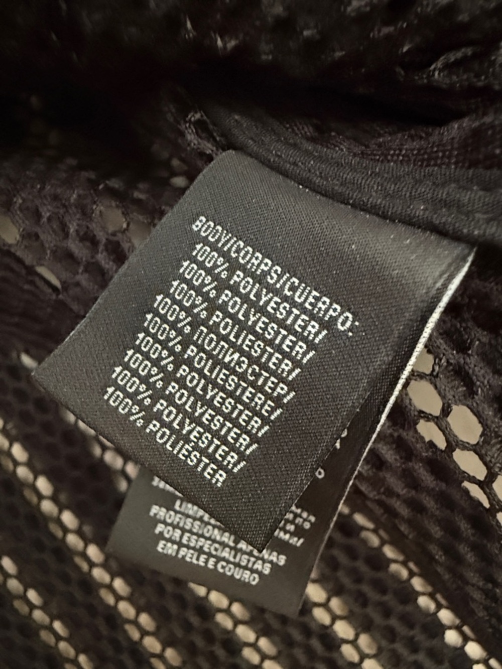 Ralph Lauren Black Label Black Perforated Zip Jacket - Picture 3 of 9